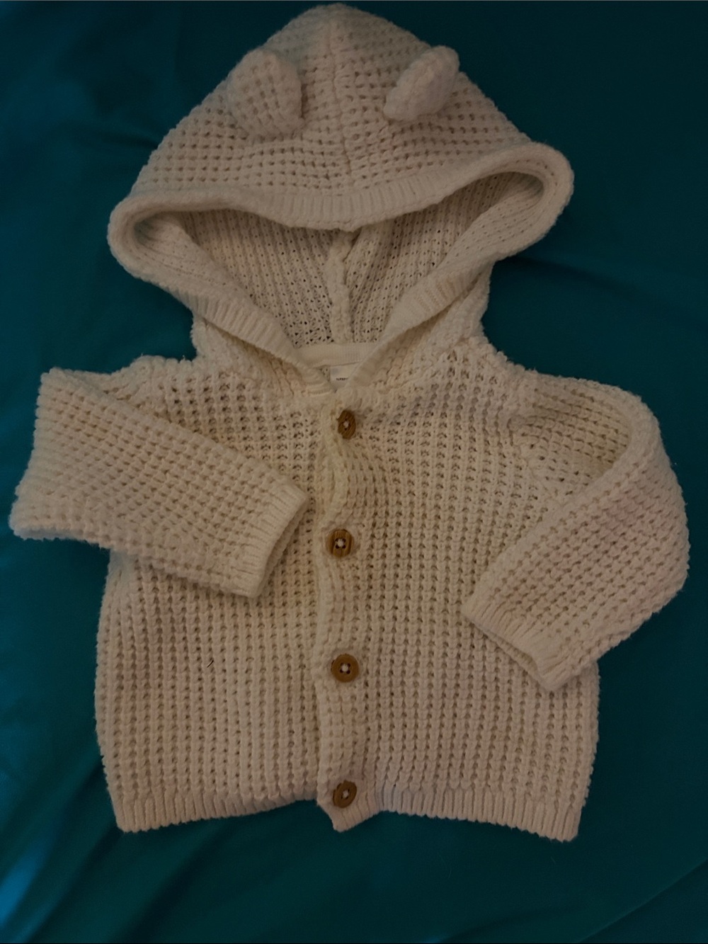 Baby hooded cardigan
